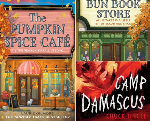 Fall Reads (Cozy or Spooky or a bit of both) cover photo collage