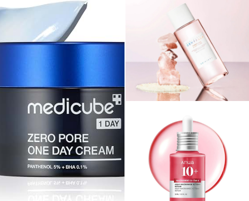 5 Best Korean Skin Care For Oily Acne Prone Skin ✨🌿 cover photo collage