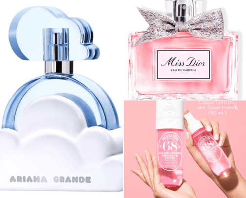 Fragrance 💜 cover photo collage