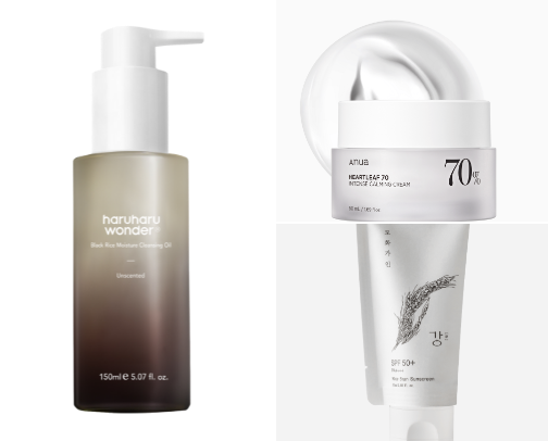 Skincare Products (Dry Skin) cover photo collage