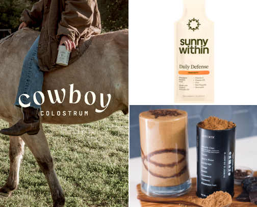 Supplements I swear by cover photo collage