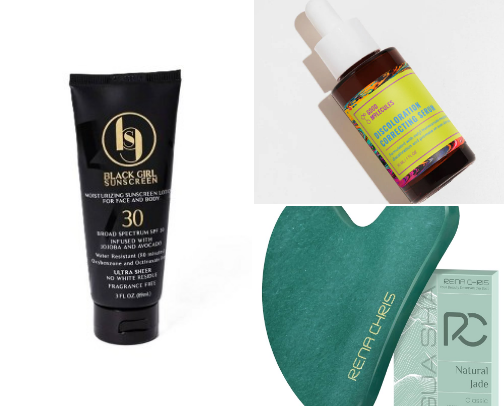 Fave Skincare Recs cover photo collage