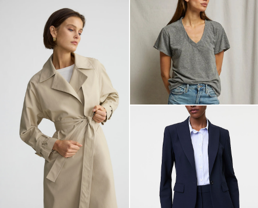 The Classic Trench Coat cover photo collage
