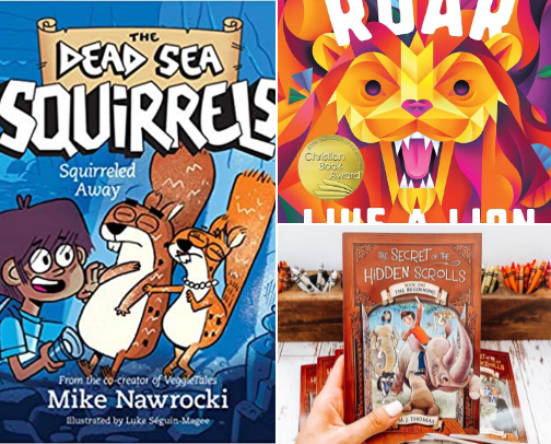 Faith-Building Books By Age Group cover photo collage