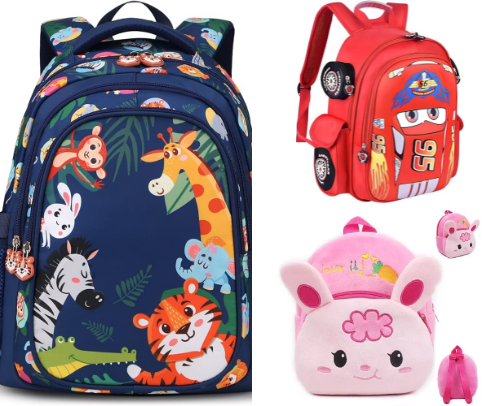 BAG AND SHOES FOR KIDS cover photo collage