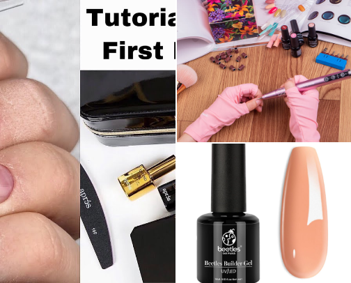 My Favorite At Home Nail Supplies cover photo collage