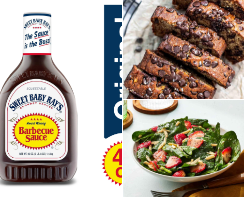Yummy foods & snacks cover photo collage