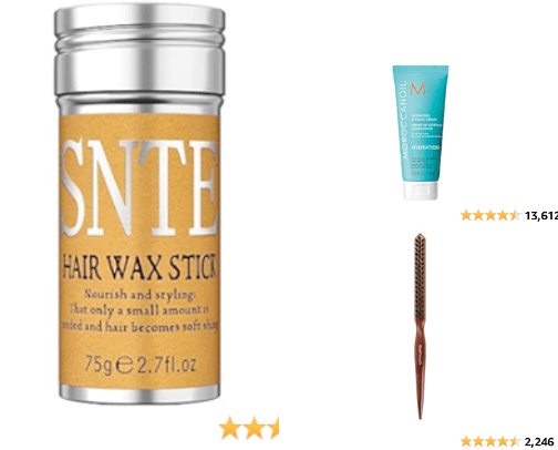 Haircare cover photo collage