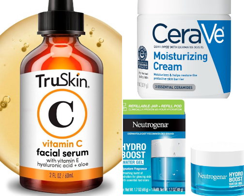 Skincare Staples 🧴 cover photo collage