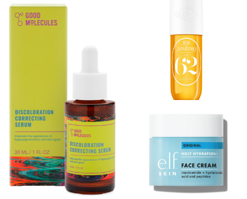 My favorite beauty recs cover photo collage