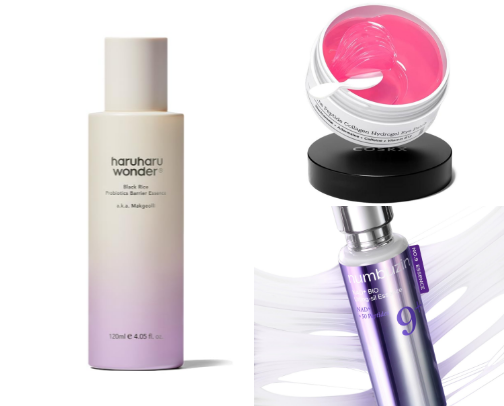 My mostly Korean skincare routine cover photo collage