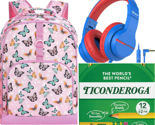 Back to School Essentials for Elementary School cover photo collage
