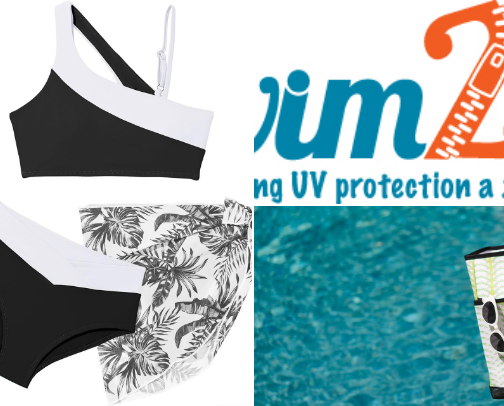 Swimwear, Towels and more cover photo collage