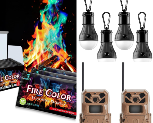 Outdoor and camping must haves cover photo collage