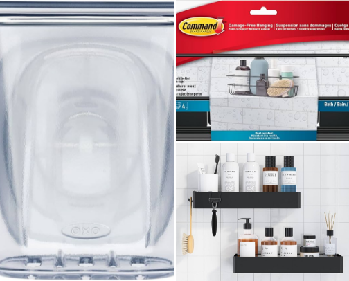 15 Sticky & Adhesive Wall Shelves (No Drill Needed) for Renters cover photo collage