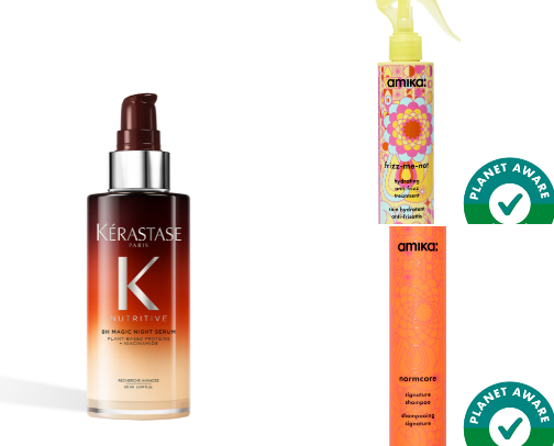 Hair care cover photo collage