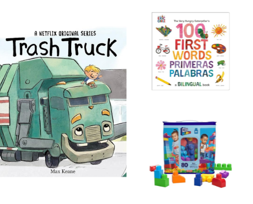 1 Year Old Boy ~ Toy Rotation cover photo collage
