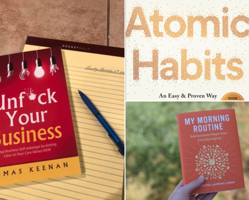 Books That Made Me Stop Hitting Snooze and Actually Enjoy Mornings cover photo collage