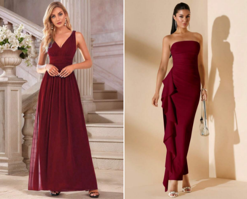 SPECIAL PROM DRESS Woman Cozy Party Dress cover photo collage