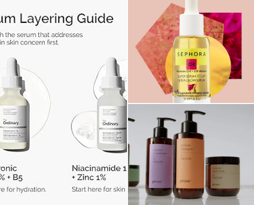 Skincare Favorites cover photo collage