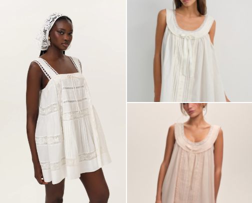 Vintage Night Gowns cover photo collage
