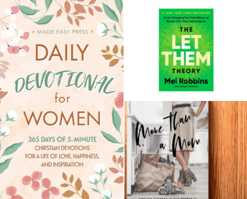 Empowering & Inspiring Books for Women 2025 cover photo collage