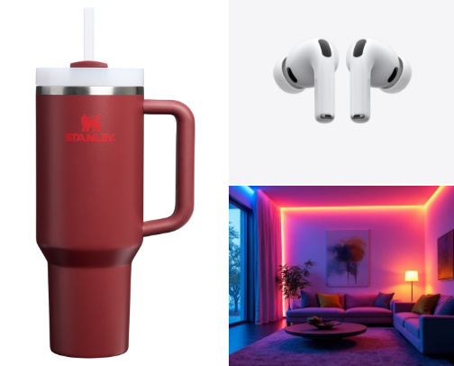 Benable Wishlist: “Gen Z Must-Haves for 2025” cover photo collage