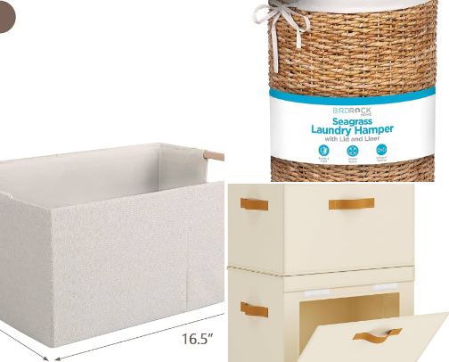 The Real-Life Reset: Foldable Bins That Actually Look Good cover photo collage