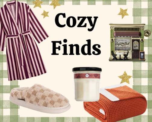 Cozy Finds cover photo collage
