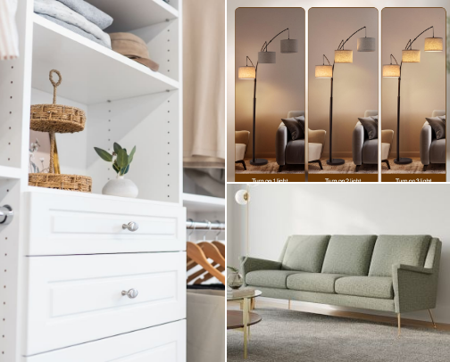 Customizable solutions cover photo collage