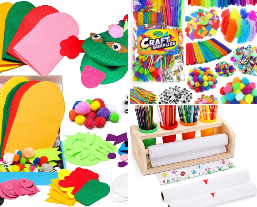 crafty little hands 🎨🖌️✨ cover photo collage