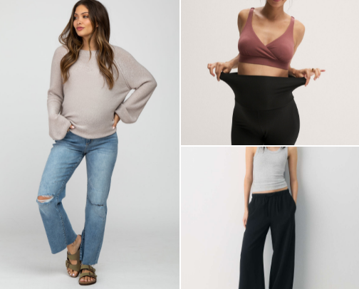 summer pregnancy—what was WORTH wearing. cover photo collage