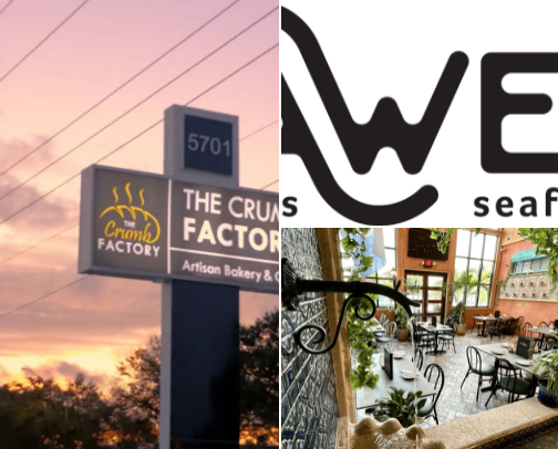 Where I eat as a local in Clearwater, FL 🌮🍔🍣🍜🍤 cover photo collage