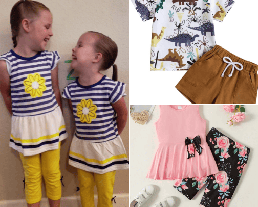 Adorable Children's Clothes cover photo collage