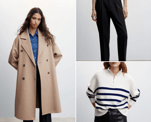 MANGO EXKLUSIV online! cover photo collage