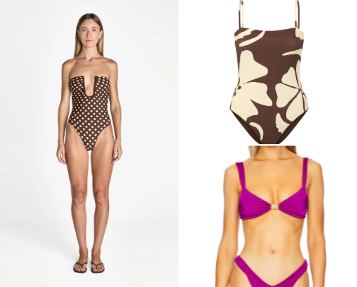 Swimwear cover photo collage