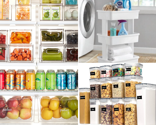 Home organizing cover photo collage