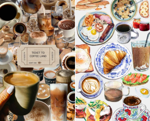 Coffee, Brunch, & Others Bites -SK 🇰🇷☕️ cover photo collage