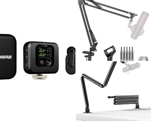 all things audio 🎙️ cover photo collage