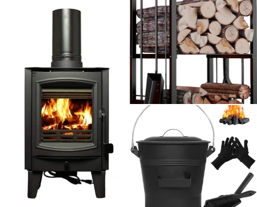 Top items to stay COZY by the Fireside cover photo collage