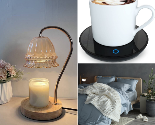 Cozy Home Vibes cover photo collage