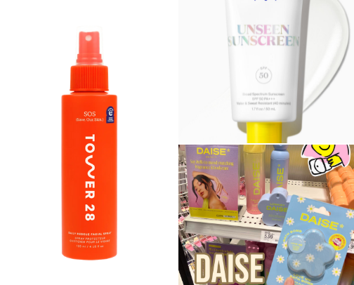 My favorite beauty recs cover photo collage