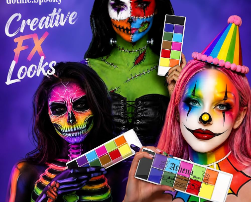 Face Painting Kit 🎨🦄 cover photo collage