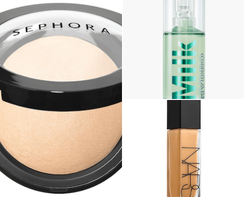favorite makeup products cover photo collage