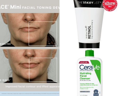 Skincare cover photo collage