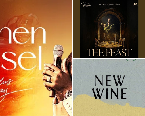 Best Worship Songs & Christian Podcast to Deepen Your Prayer Life and Christian Faith cover photo collage