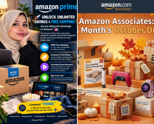 Amazon prime cover photo collage