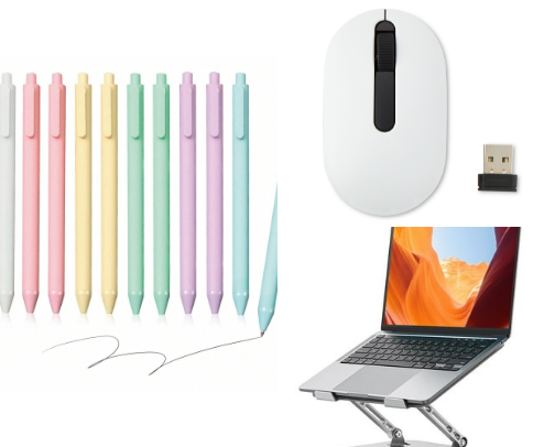 Aesthetic School Essentials for Your Dream Desk cover photo collage