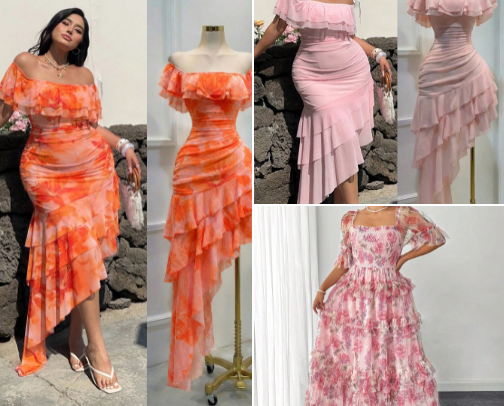 Plus size dresses & outfits cover photo collage