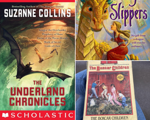 Books of My Childhood cover photo collage